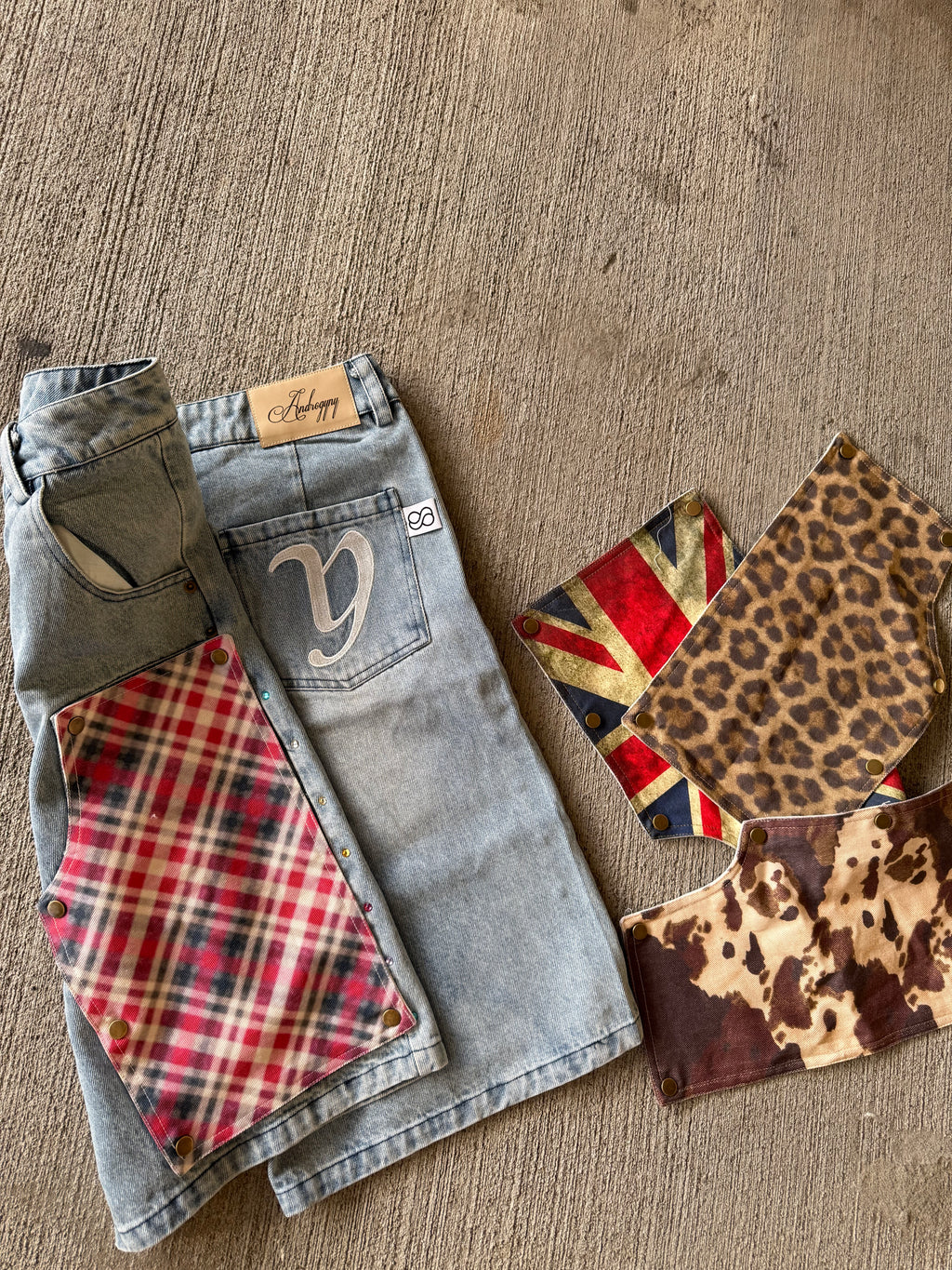 interchangeable carpenter shorts