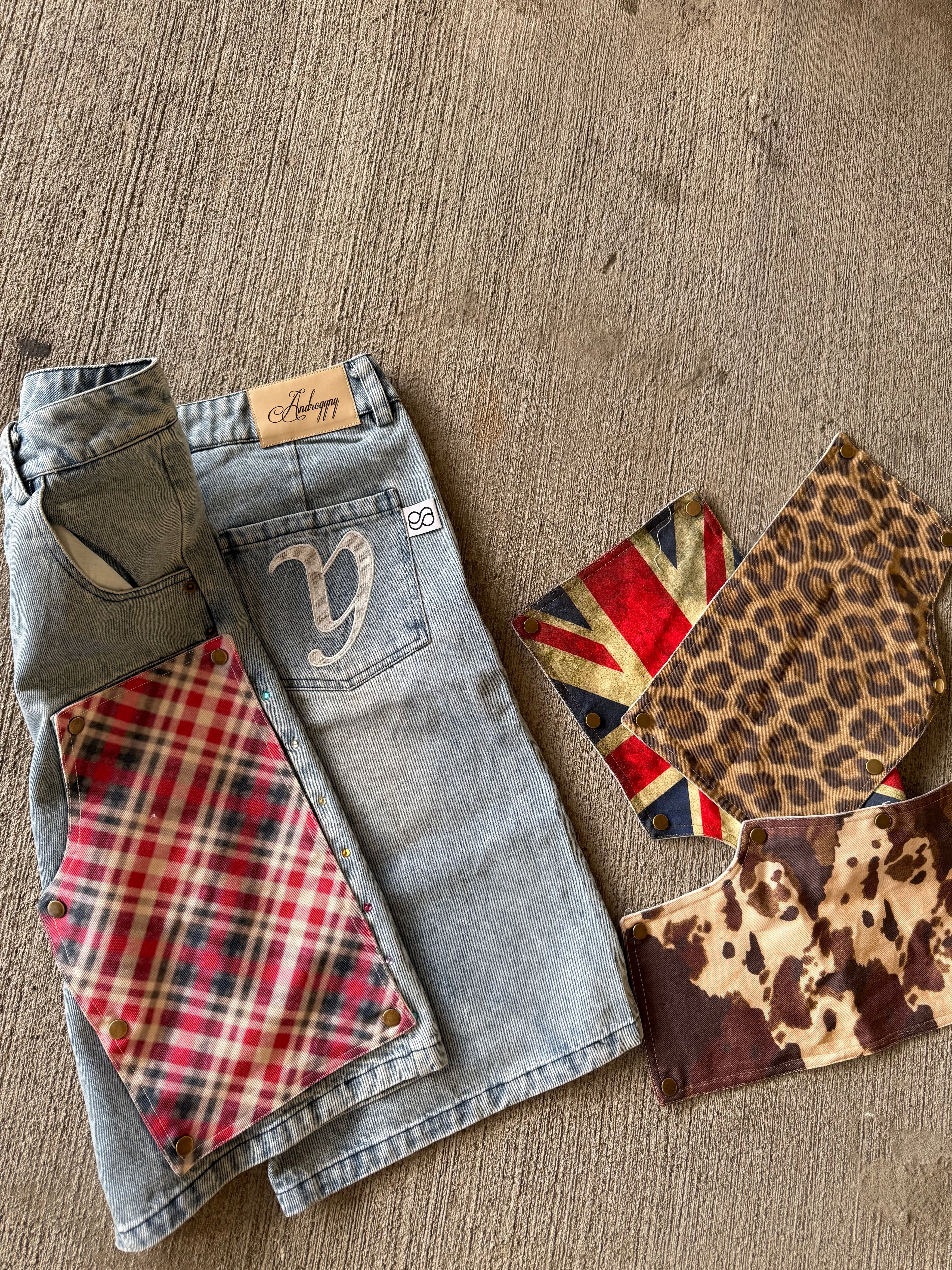 interchangeable carpenter shorts