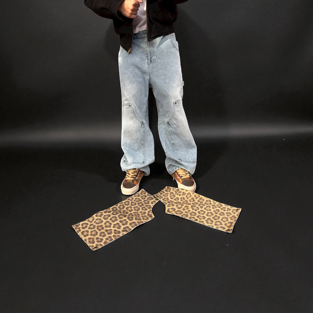 light wash interchangeable carpenter denim